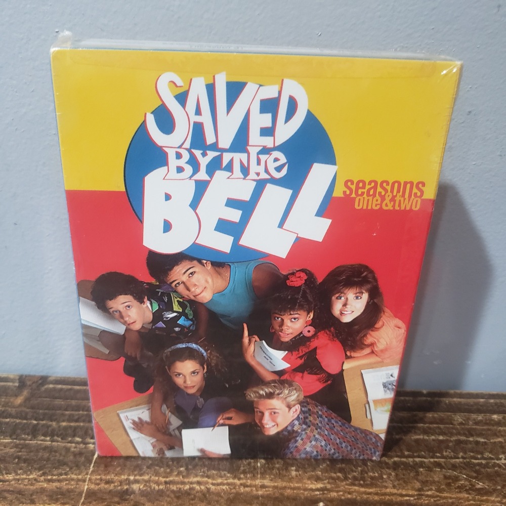 Saved by the Bell Seasons One & Two DVD Box Set New Sealed 90s TV Show Retro